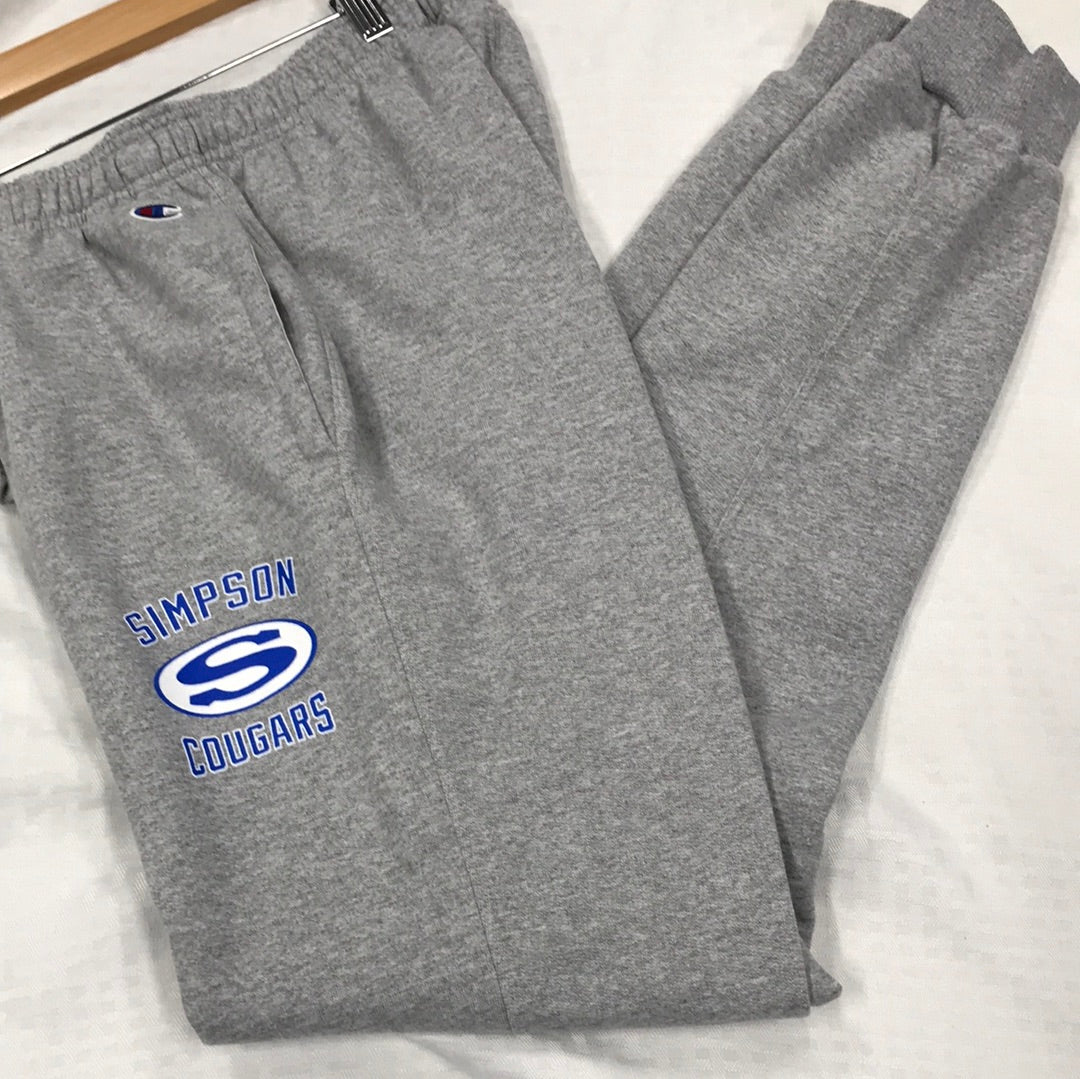 Grey Sweatpants Blue S Adult