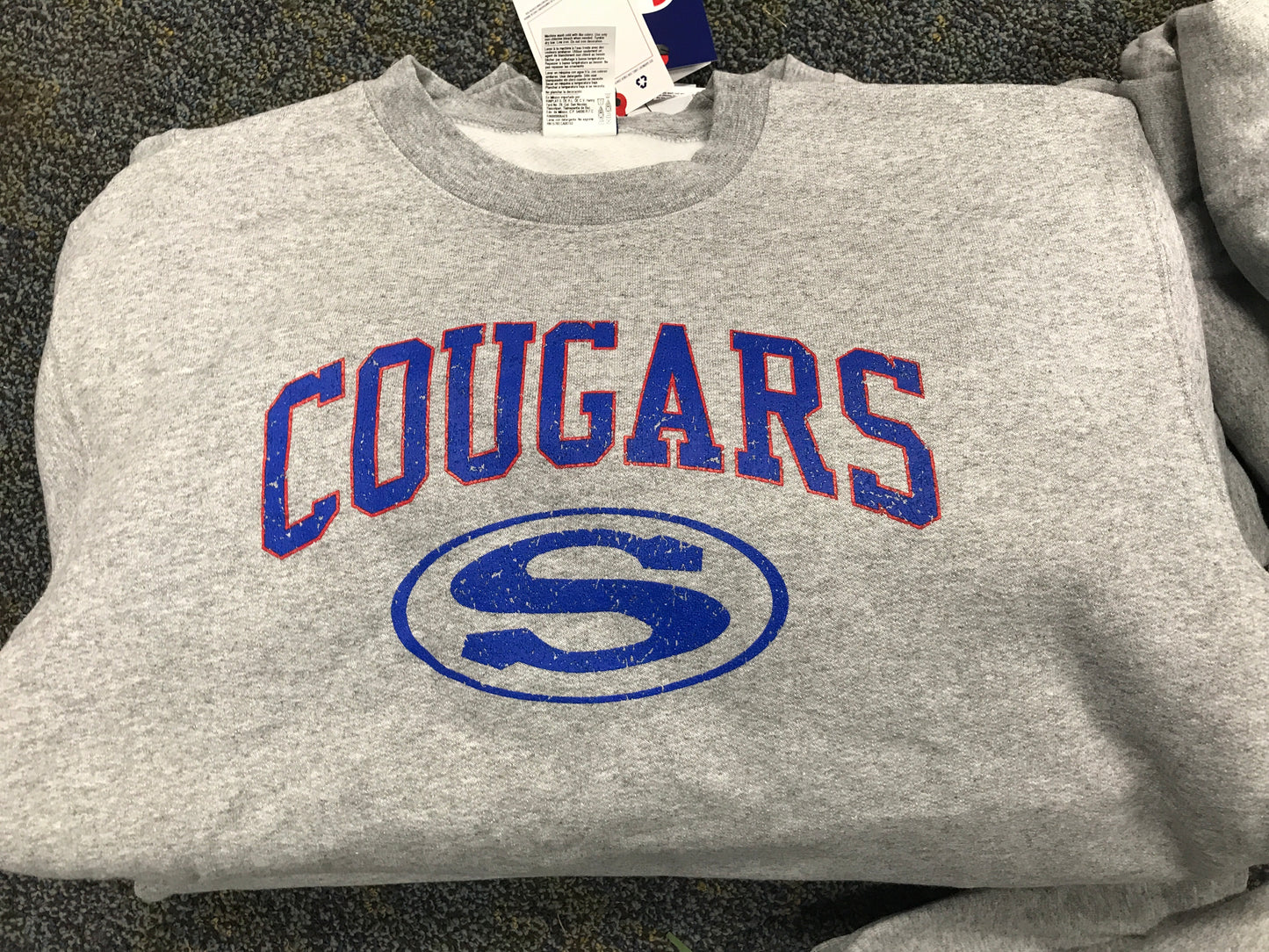Cougars Youth Crewneck