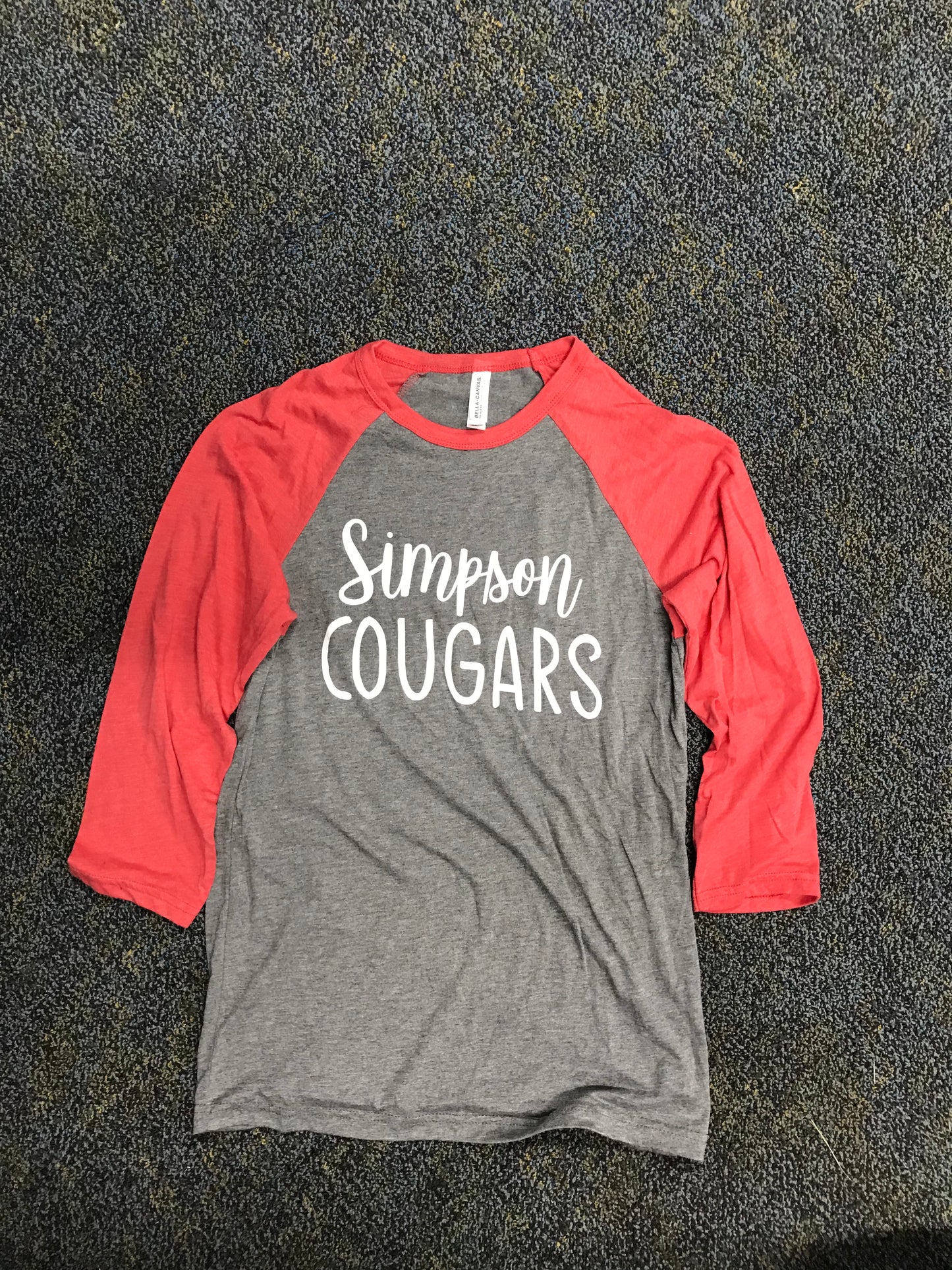 Quarter-Sleeved Simpson Cougars Shirt