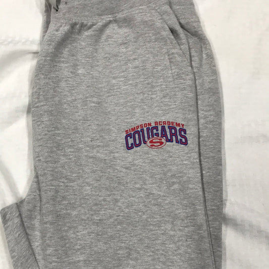 Grey Sweatpants Red Simpson Academy Adult