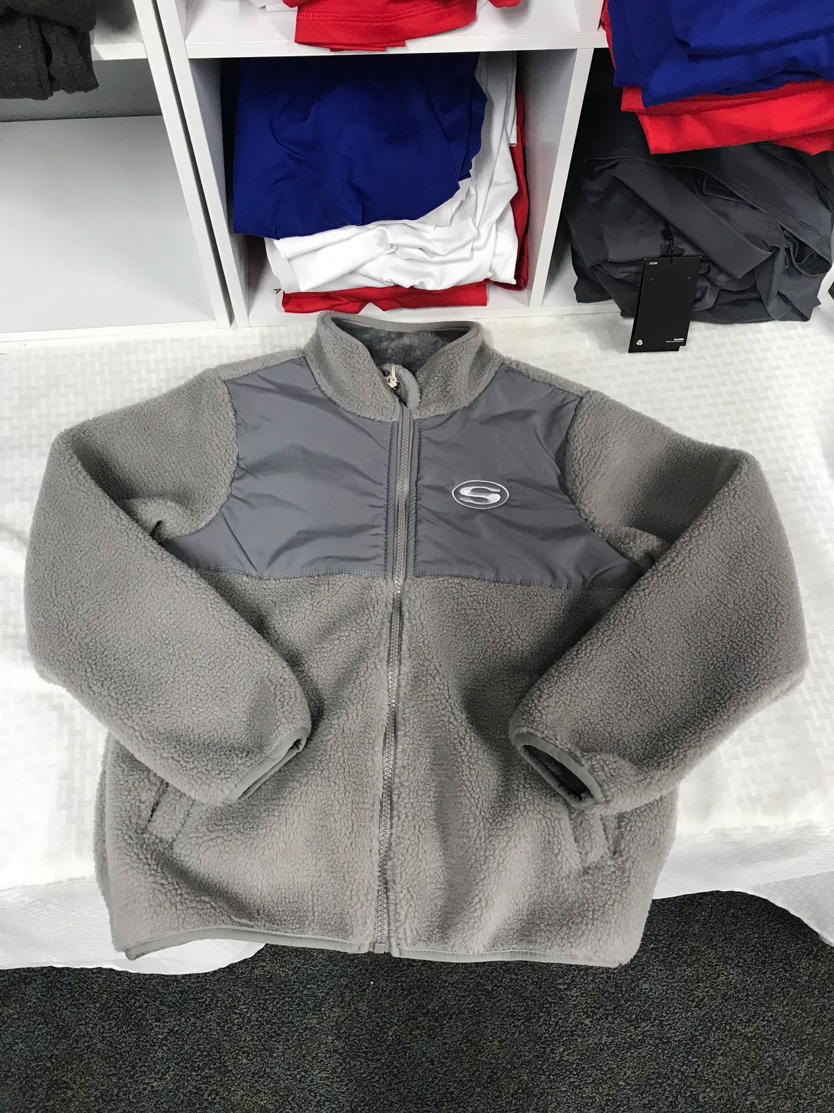 YOUTH SHERPA LIGHT GREY