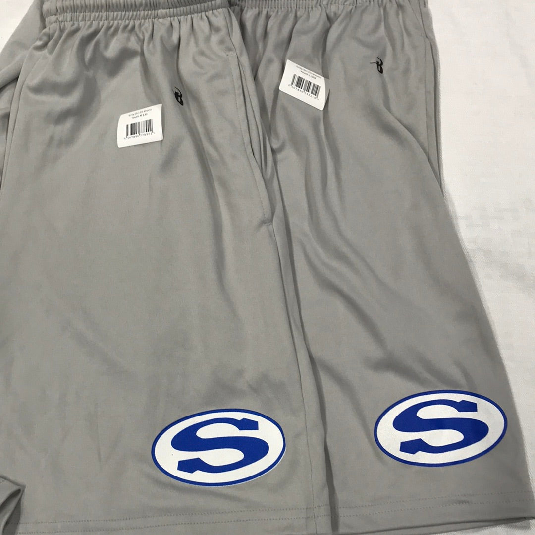 Grey Dri-Fit Shorts Adult