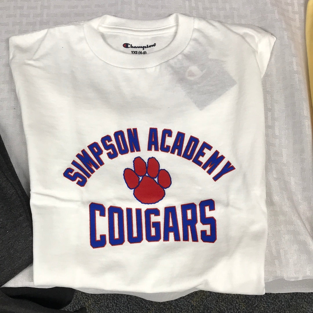 White Champion T-shirt youth