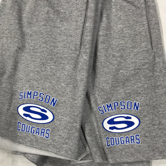 Grey Fleece Shorts Adult