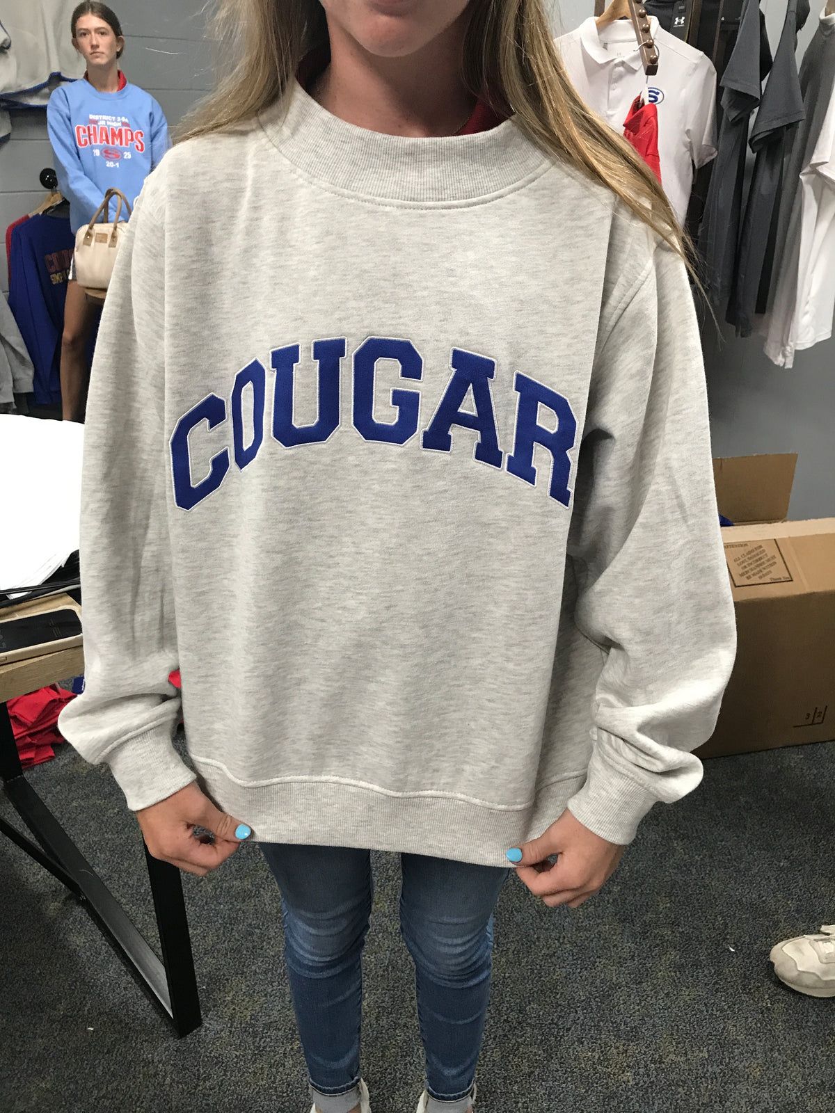 Mockneck BLUE cougars