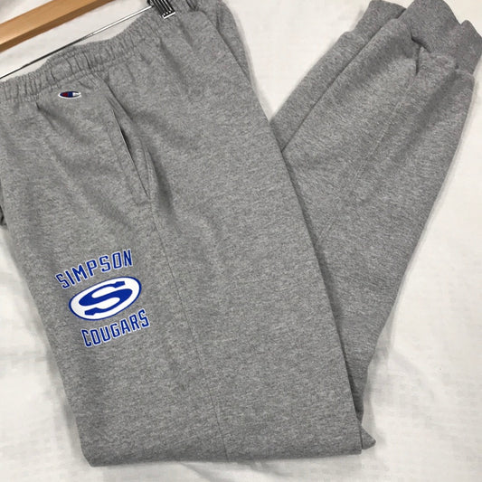 Grey Sweatpants Blue S Adult