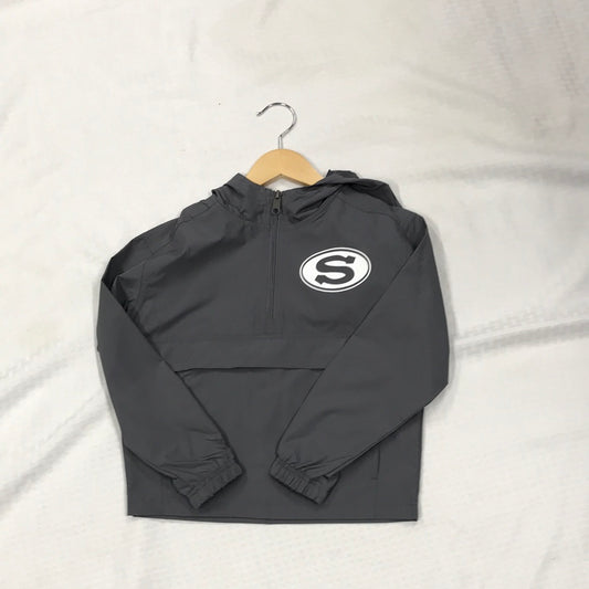 Gray YOUTH Rain Jacket