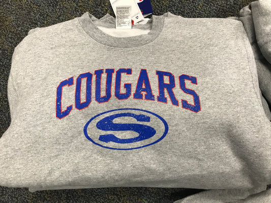 Cougars Youth Crewneck