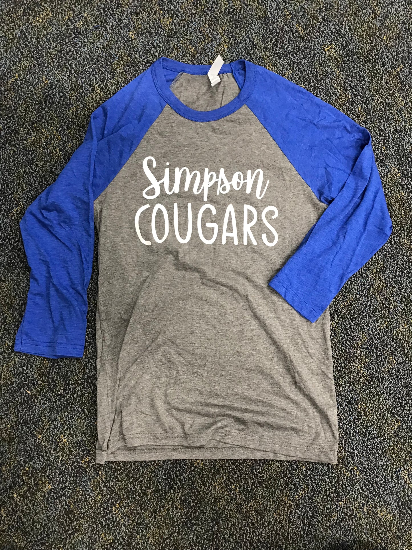 Quarter-Sleeved Simpson Cougars Shirt
