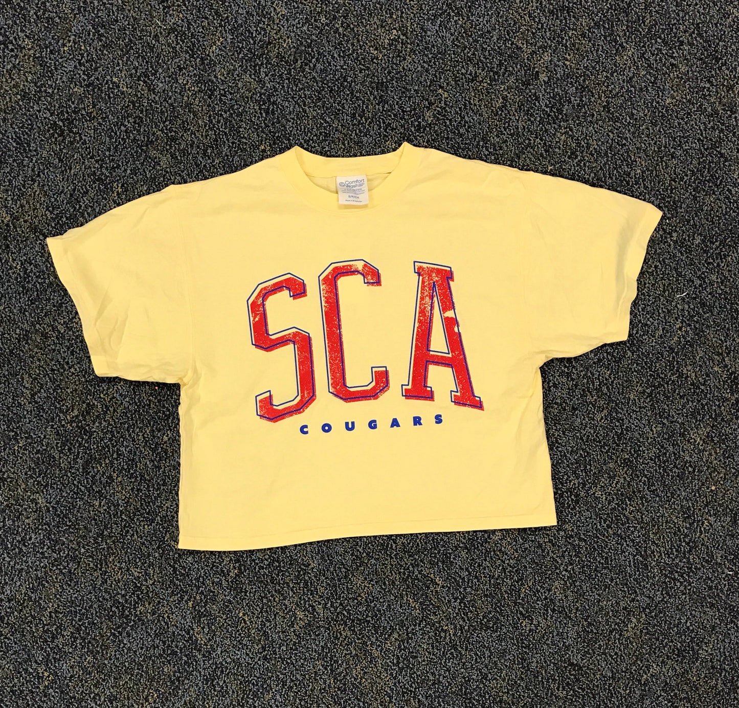 Yellow SCA Cougars T-Shirt