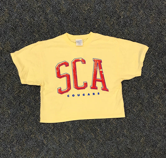 Yellow SCA Cougars T-Shirt