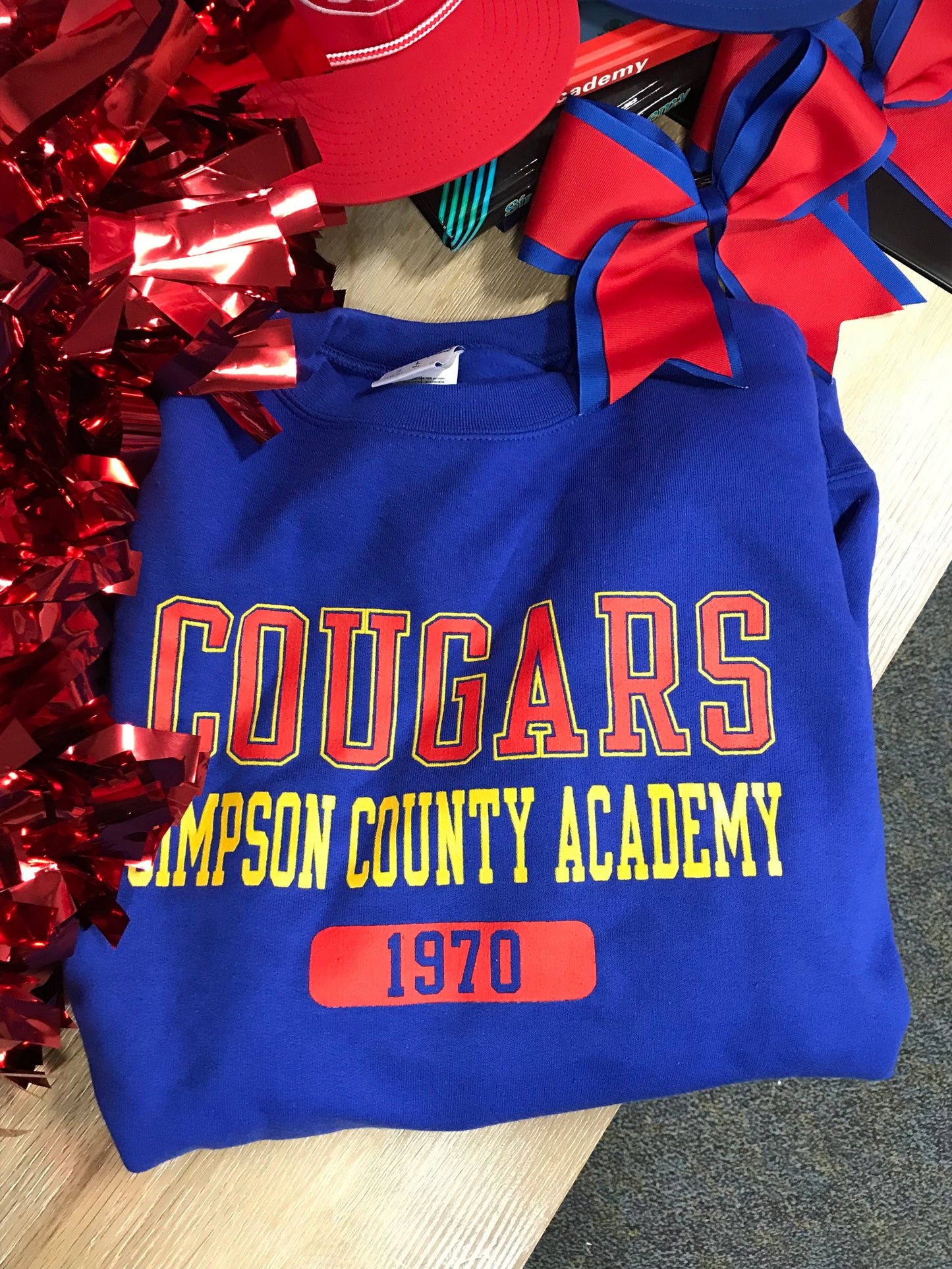 Royal SCA Cougars Crewnecks